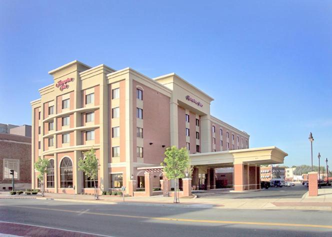 Hampton Inn Schenectady Downtown Exterior foto